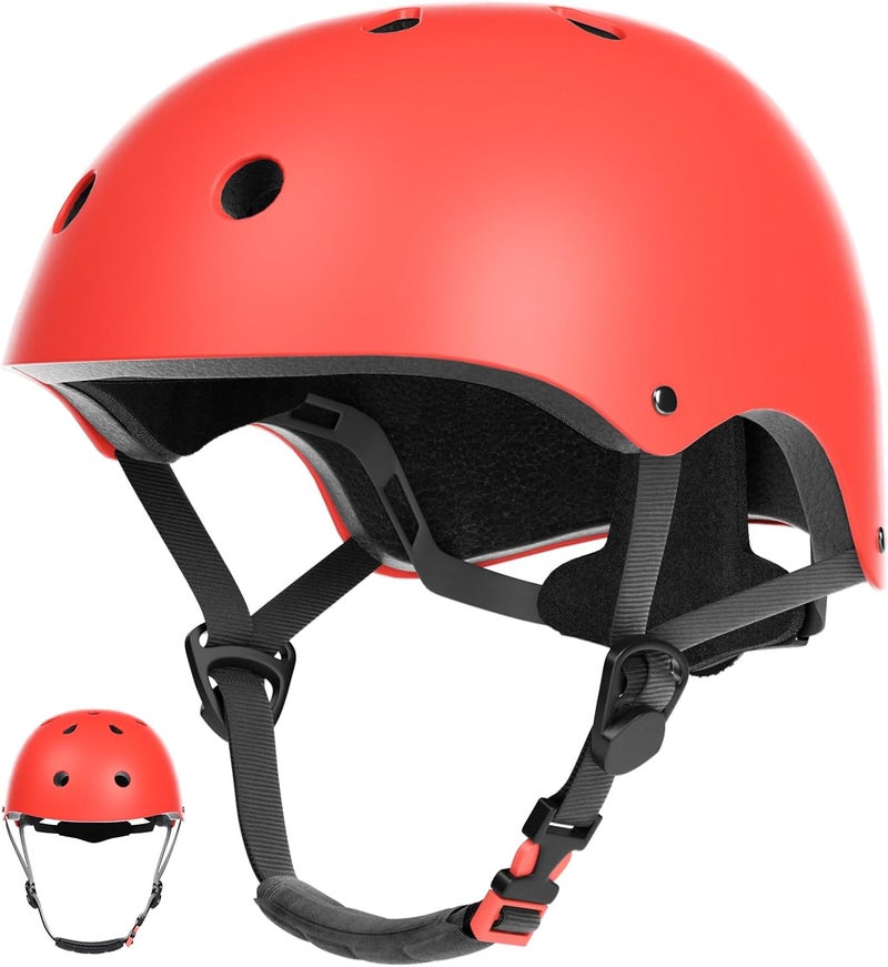 67i Kids Bike Helmet Toddler Helmets for Ages 3-8 Years Old Girls Boys Kid Adjustable Skateboard Bicycle Helmets Multi-Sport Ventilation Skateboarding Cycling Scooter Roller Skate Helmet - Image 1